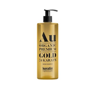 Keratin Nanocure® Au organic premium gold 24 karats 500ml